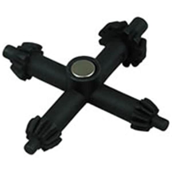 Tool Time Corporation 12060 4 Way Large Master Chuck Key - TO67565