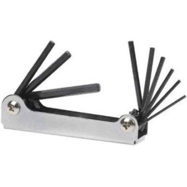 Homestead Master Mechanic Metric 7-in-1 Fold Up Hex Key Set; Small - HO565932