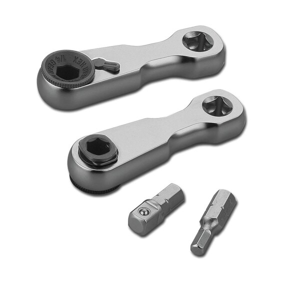 Homecare Products 2 in. x 0.25 in. Dual Drive Ratchet Wrench - HO2613367