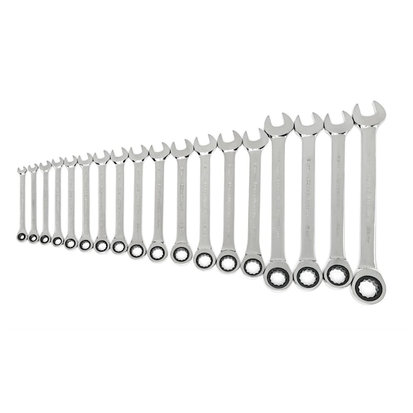 Gearwrench SET WR RAT COMB MET 18PC - KDT85890-02
