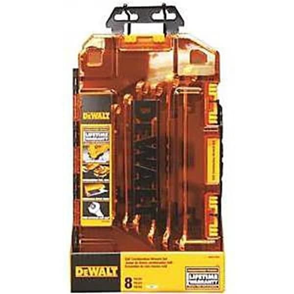 Stanley Stanley Tools 7515109 DWMT73809 SAE Combination Wrench Set; 8 Piece - 7515109