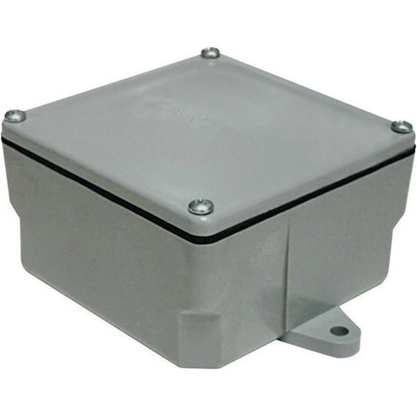 Keen 5133709U 4 x 4 x 4 in. PVC Molded Junction Box - KE32572