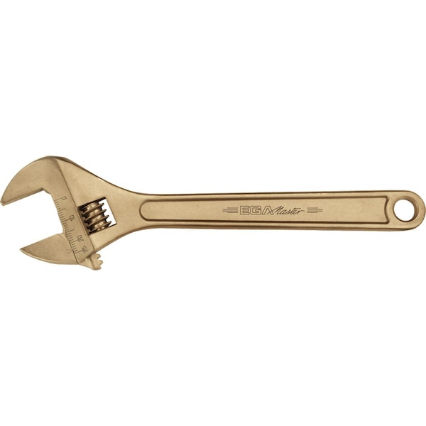 Ega Master ADJUSTABLE WRENCH 15" LIGHT DUTY NON SPARKING Al-Bron - 35755