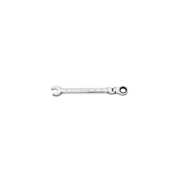 Gearwrench 13mm 90-Tooth 12 Point Flex Head Ratcheting Combination Wrench - 86713
