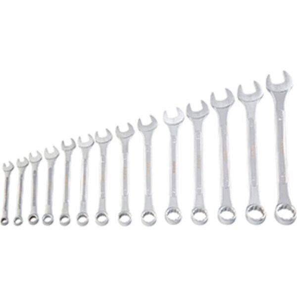 Gourmetgalley Metric Raised Panel Combo Wrench Set - 14 Piece - GO3653067