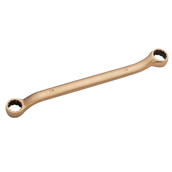 Cs Unitec Non Sparking Wrench, Dbl Box, Offst, 15/16x1-1/16in, Beryllium Copper - EX202F-135UB