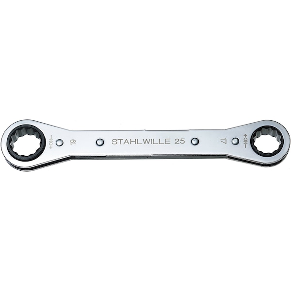 Stahlwille Tools Ratchet ring Wrench Size 16 x 18 mm L.205 mm - 41131618