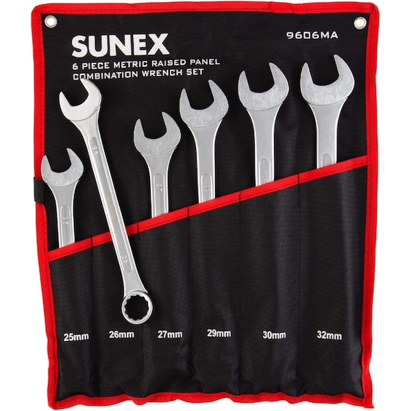 Gourmetgalley Raised Panel Metric Combination Wrench Set - GO3645518