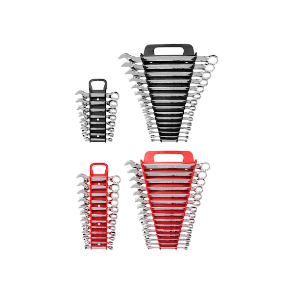 Tekton Stubby and Standard Length Combination Wrench Set, 50-Piece (1/4-1", 8-22mm) - Holder - WCB91901
