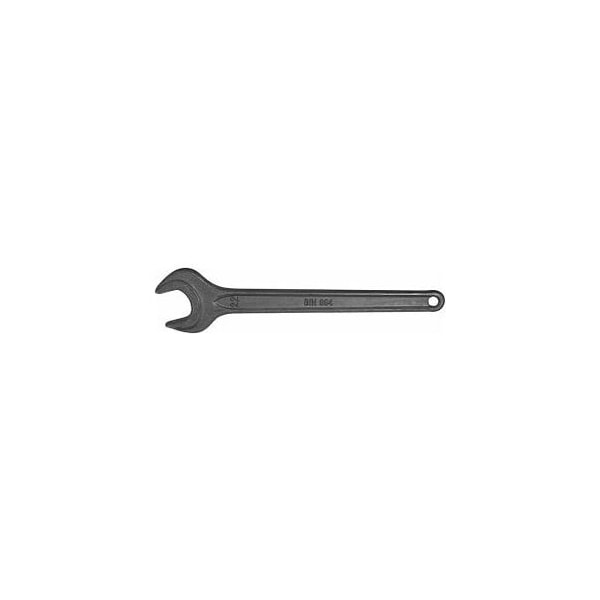 Holex Open End Wrench, 15 Deg, Black Oxidized Special Steel, 95 mm - 613300 95