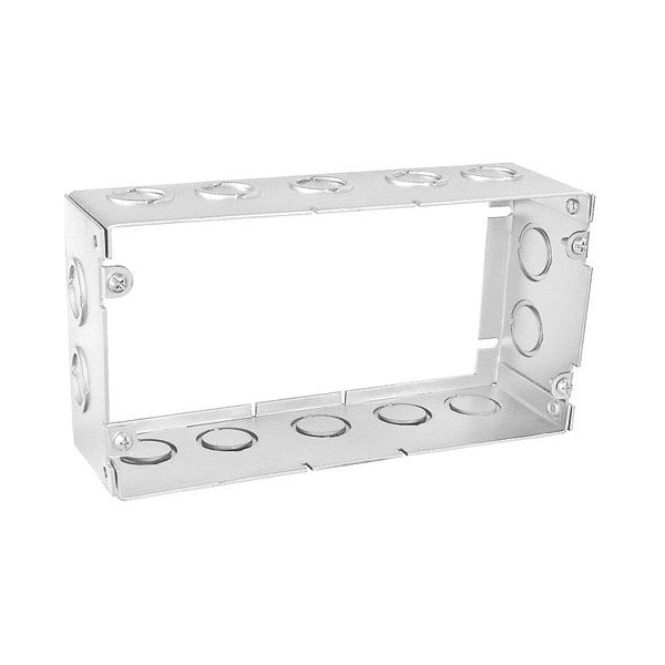 Southwire Electrical Box Hardware, 3 Gangs, Steel, Multi Gang Box Type - GBEX-2123