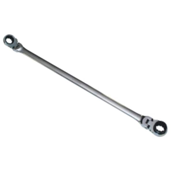 Pinpoint ex-pffgbxz14162 0.56 x 0.62 in. Double Box Flexible Reversible Ratcheting Wrench - PI1079866