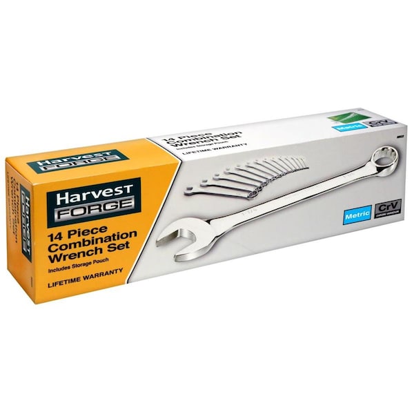Protectionpro Metric Wrench Set in Pouch - 14 Piece - PR3311104