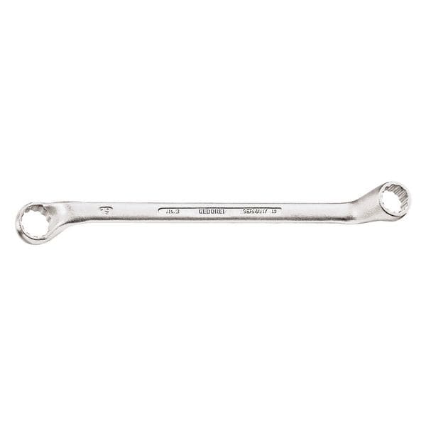 Gedore Double Box End Wrench, Offset, 14x17mm - 2 14X17