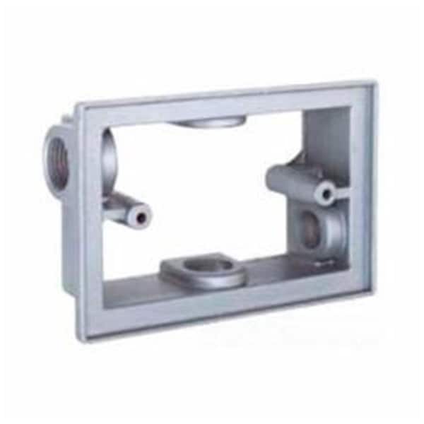 Tool Electrical Box Hardware, 1 Gang, Die-Cast Metal, Outlet Box Type - TO2630395