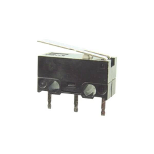 Componentes C&K Interruptor de acción rápida/limitador, SPDT, momentáneo, 0.82mm, terminal de soldadura, actuador de émbolo de pasador, A través - ZMA03A150P00LC