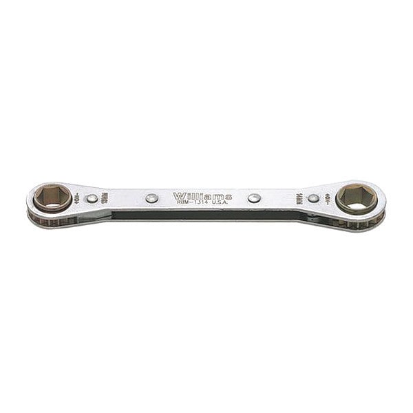 Williams Williams Ratchet Box Wrench, 16mm x 18mm - RBM-1618