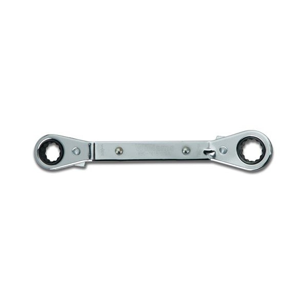 Williams Box End Wrench, 12-Point, 3/8 x 7/16 Inch Opening, Offset - JHWRBO-1214