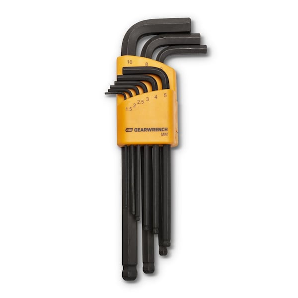 Gearwrench 9PC METRIC BALL END HEX KEY SET - KDT83521