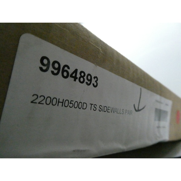 Rittal Ts 9964.893 2200H0500D Carbon Steel Sidewall Pair Enclosure Parts And Accessory - 9964893
