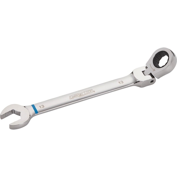 Channellock Metric 13 mm 12-Point Ratcheting Flex-Head Wrench - 321230