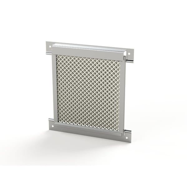 Saginaw Control & Engineering Filter, 8 in. H x 8 in. W x 1/2 in. L, Aluminum - SCE-FLT66