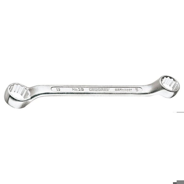 Gedore Double Box End Wrench, Short, 8x9mm - 2 B 8X9