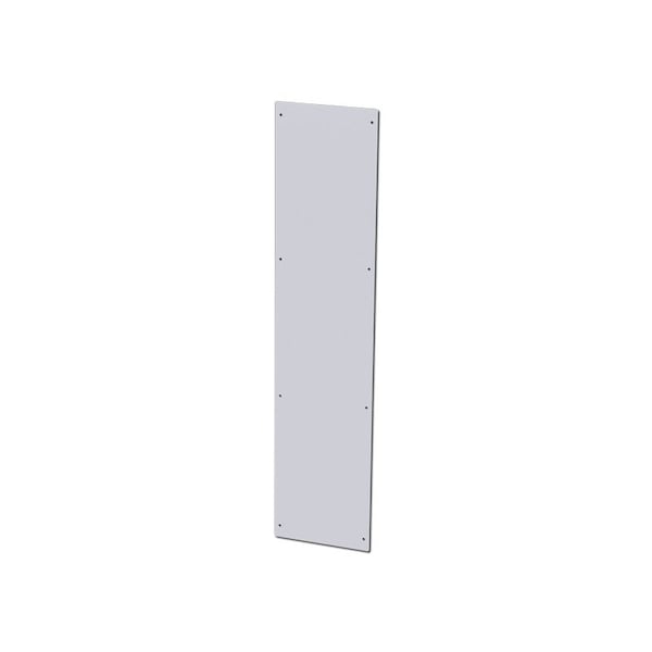 Saginaw Control & Engineering Plate, 78.24 in. H x 17-1/2 in. W x 0.08 in. L, Carbon Steel - SCE-BP2005LG
