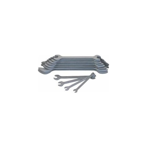 Holex 8 Pc Open End Wrench Set, Phosphated - 610910 8
