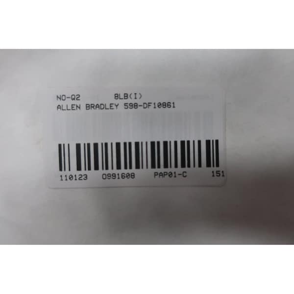 Allen Bradley 6IN 10IN 8IN ENCLOSURE - 598-DF1086I