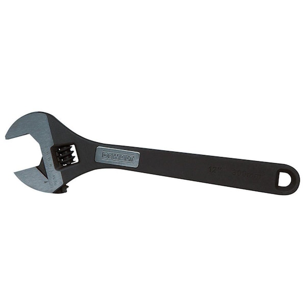 Dewalt Dewalt 2333185 1.63 in. Max Opening x 12 in. Metric & SAE Adjustable Wrench - 2333185