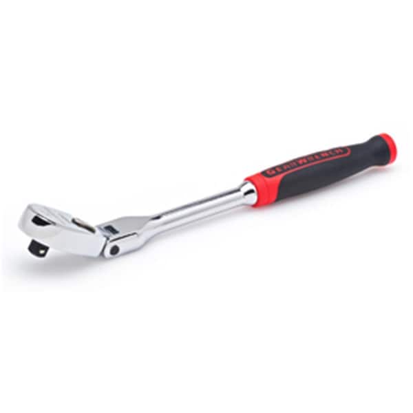 Apex Tool Group Apex Tool Kd81009P .25 In. 120Xp Cushion Grip Flex Teardrop Ratchet - KD81009P