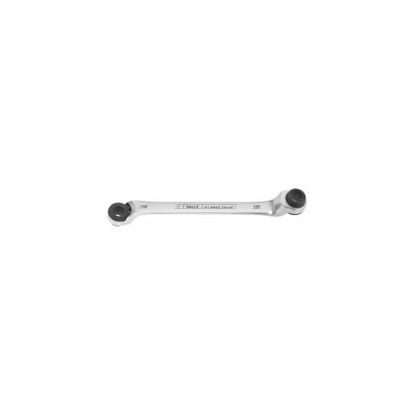 Holex Double Ratcheting Box End Wrench, 13mm x 15mm - 614843 13X15