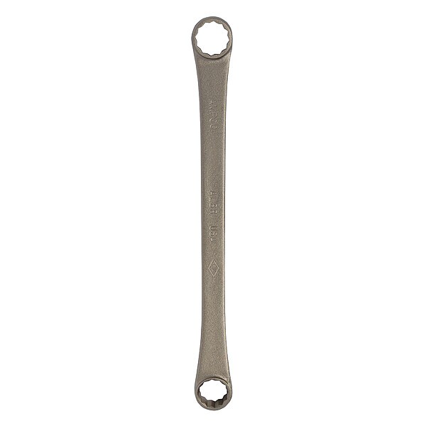 Ampco Safety Tools Nonsparking Box Wrench, 11/16x25/32 in. - W-3170