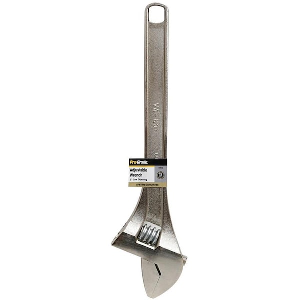 Cromo 18 in. Adjustable Wrench - CR3314588