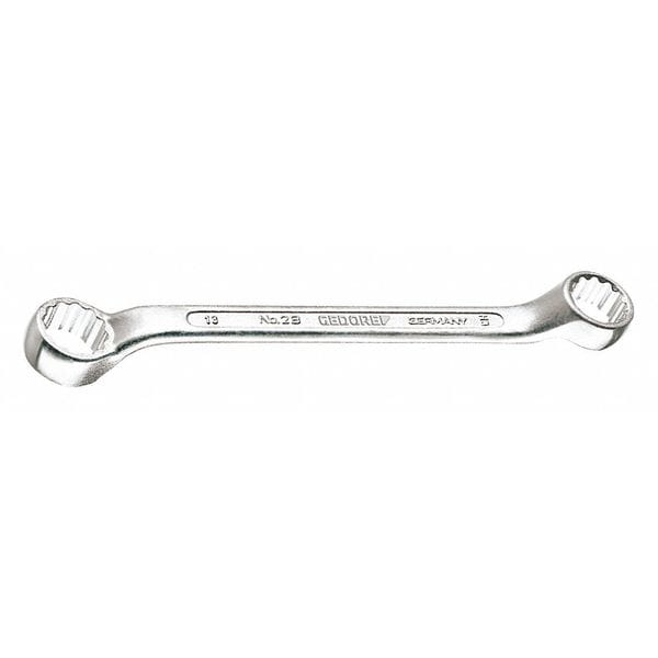 Gedore Double Box End Wrench, Short, 12x13mm - 2 B 12X13