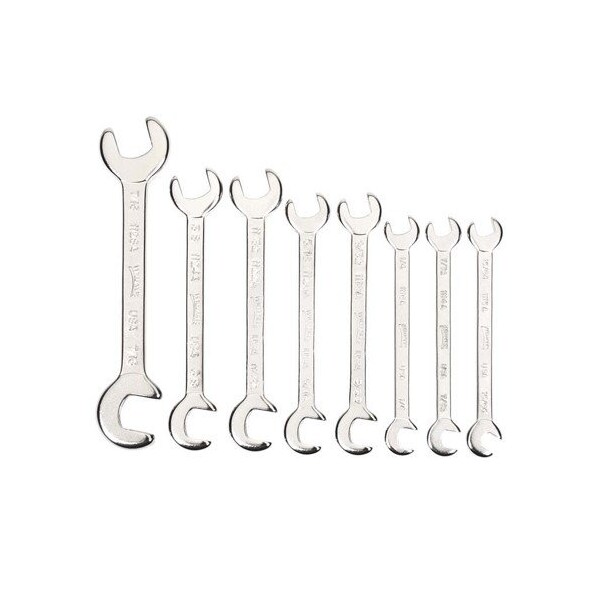 Williams Open End Wrench, Rounded, 1/2 Inch Opening, 4 7/16 Inch OAL - JHW1132A