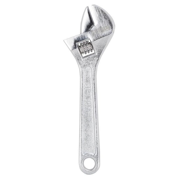 Vulcan Adjustable Wrench, 6 in OAL, Steel, Chrome - WC917-05