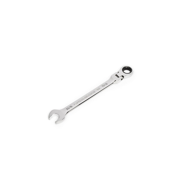 Gearwrench 11/16" 90-Tooth 12 Point Flex Head Ratcheting Combination Wrench - 86748