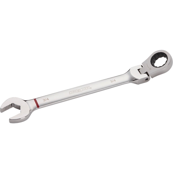 Channellock Standard 3/4 In. 12-Point Ratcheting Flex-Head Wrench - 320684