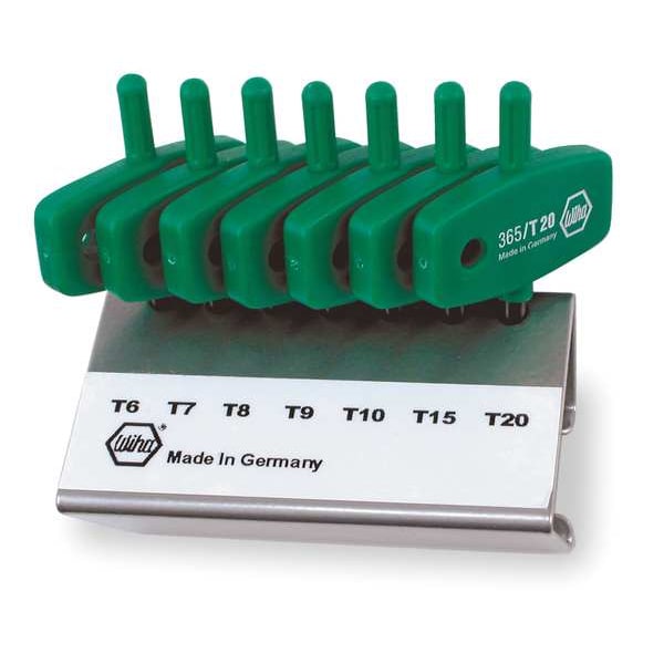 Wiha 7 Piece Torx? Flag Handle Torx? Key Set, 36590 - 36590