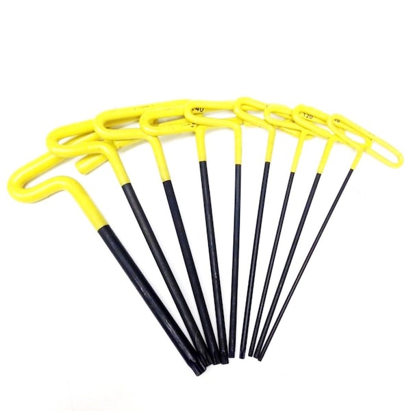 Hhip 9 Piece T-Shape Torx? Key Set, 7900-0001 - 7900-0001