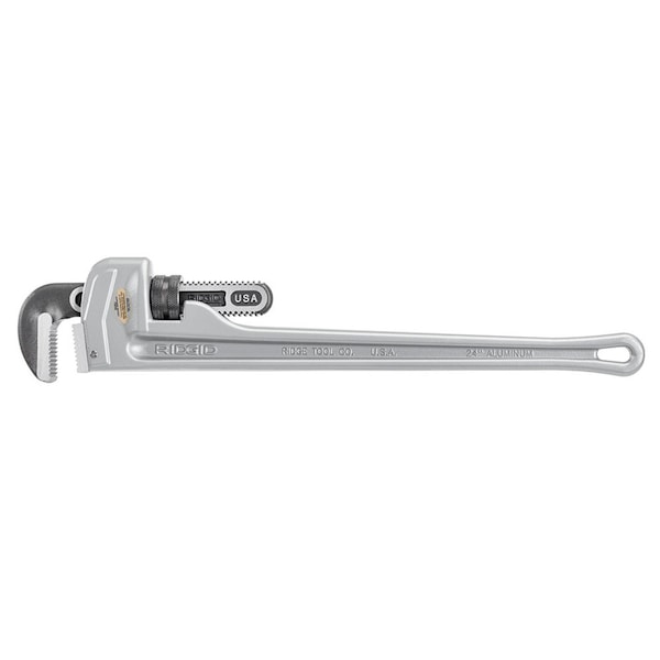 Ridgid 31105 24in Aluminum Straight Pipe Wrench - Model 824 - 31105-RIDGID