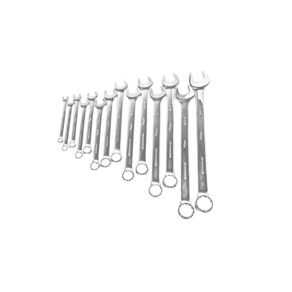 K-Tool International High Polish SAE Combo Wrench Set, 14 pcs. - KTI-41304