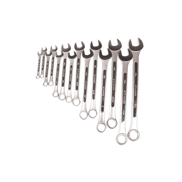 K-Tool International SAE Combo Wrench Set, 12Pt, 14 pcs. - KTI-41014
