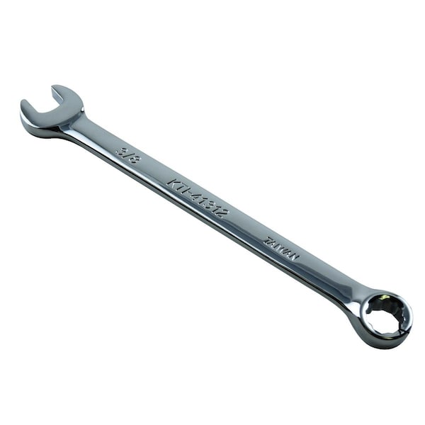 K-Tool International High Polish Combo Wrench, 12Pt, 3/8" - KTI-41312