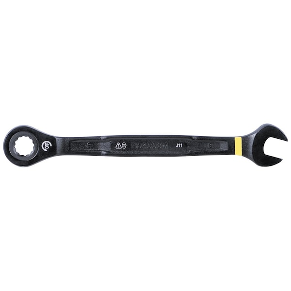 Klein Tools 90-Tooth Ratcheting Box Wrench Set, Metric, 8-Piece - 69408MG