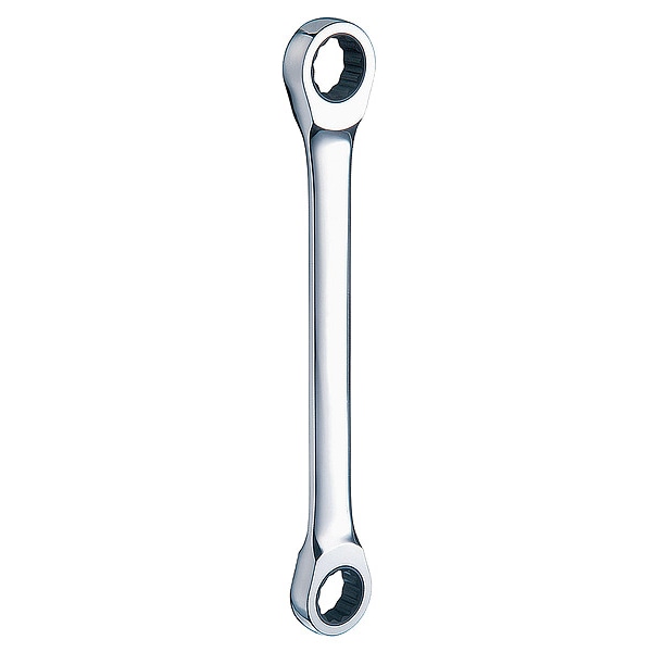 Westward Ratcheting Box Wrench, Head Size 8 x 9mm - 1LCW4