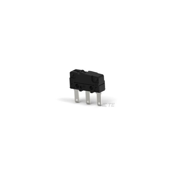 Interruptor de acción rápida y límite de TE Connectivity, SPDT, 2A, 30Vdc, terminal de soldadura, actuador de émbolo de clavija, montaje en panel - 2351465-1