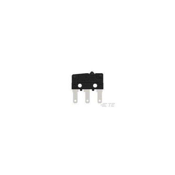 Interruptor de acción rápida y límite de TE Connectivity, SPDT, 2A, 30Vdc, terminal de soldadura, actuador de émbolo de clavija, montaje en panel - 2351465-1